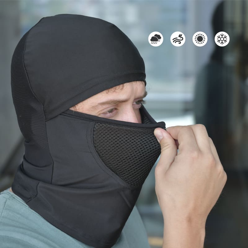 Balaclava con Malla Respirable Red Baboon Modelo Noder Pasamontañas para Moto
