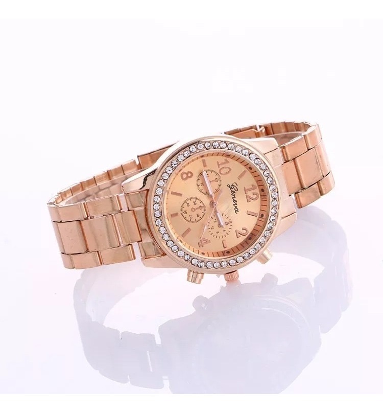 Reloj Dama Diamante Vintage Diseño Elegante Mujer FUNBU