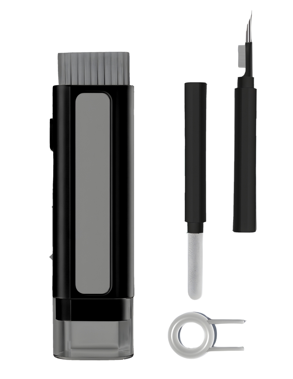 Airpod Cleaner Kit, kit 5 Herramientas de limpieza multifunción para Airpods, Brush Pen Shape Útil para limpiar teléfonos celulares