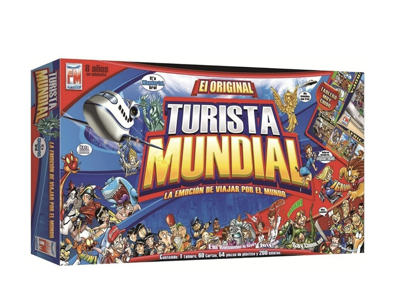 Juego de mesa Turista Mundial Fotorama 0660-PT000 FUNBU