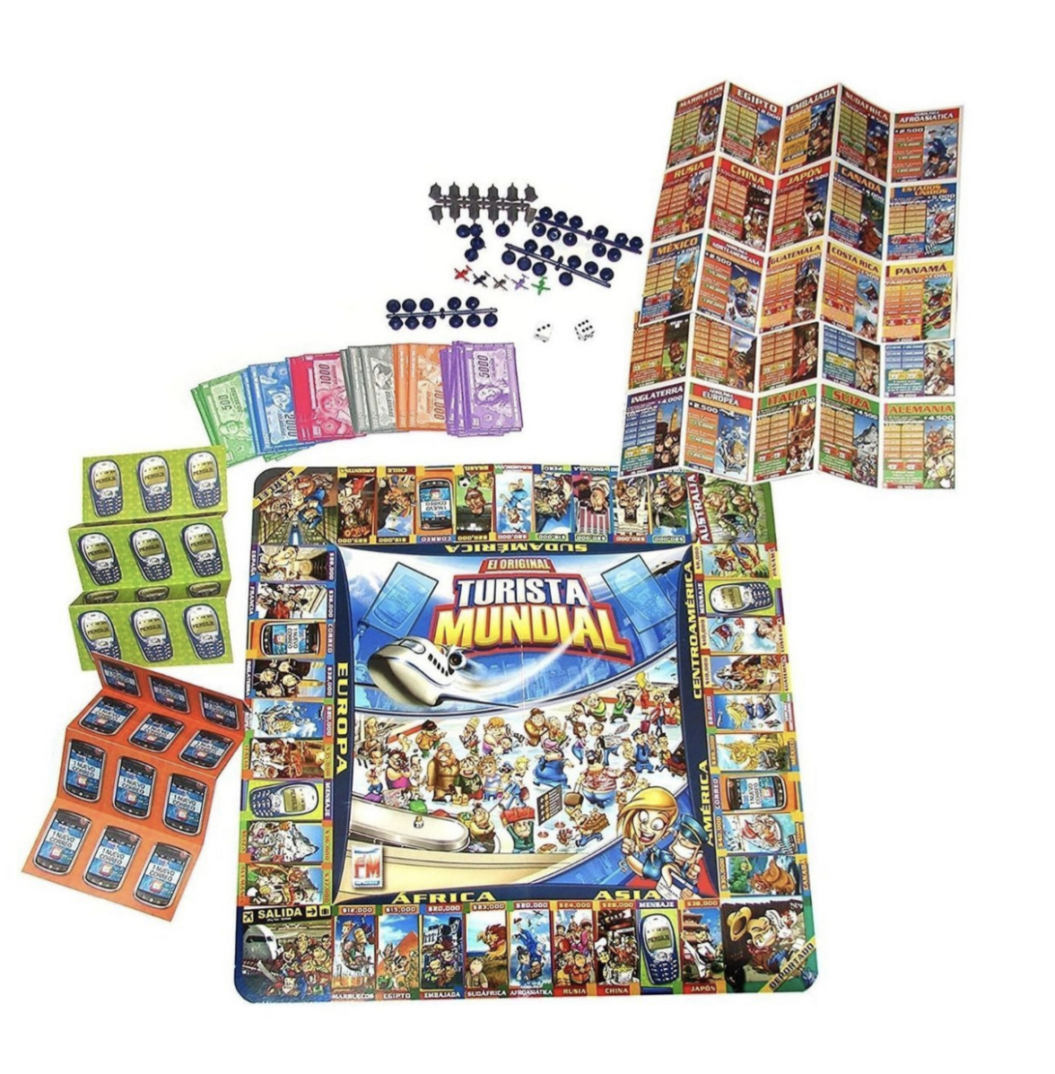 Juego de mesa Turista Mundial Fotorama 0660-PT000 FUNBU