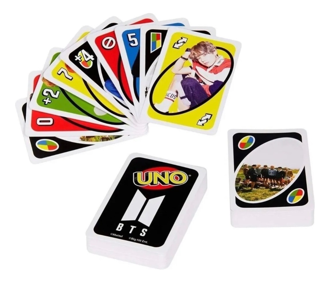 Juego De Cartas Uno Bts - Photocard Edición Especial Bts