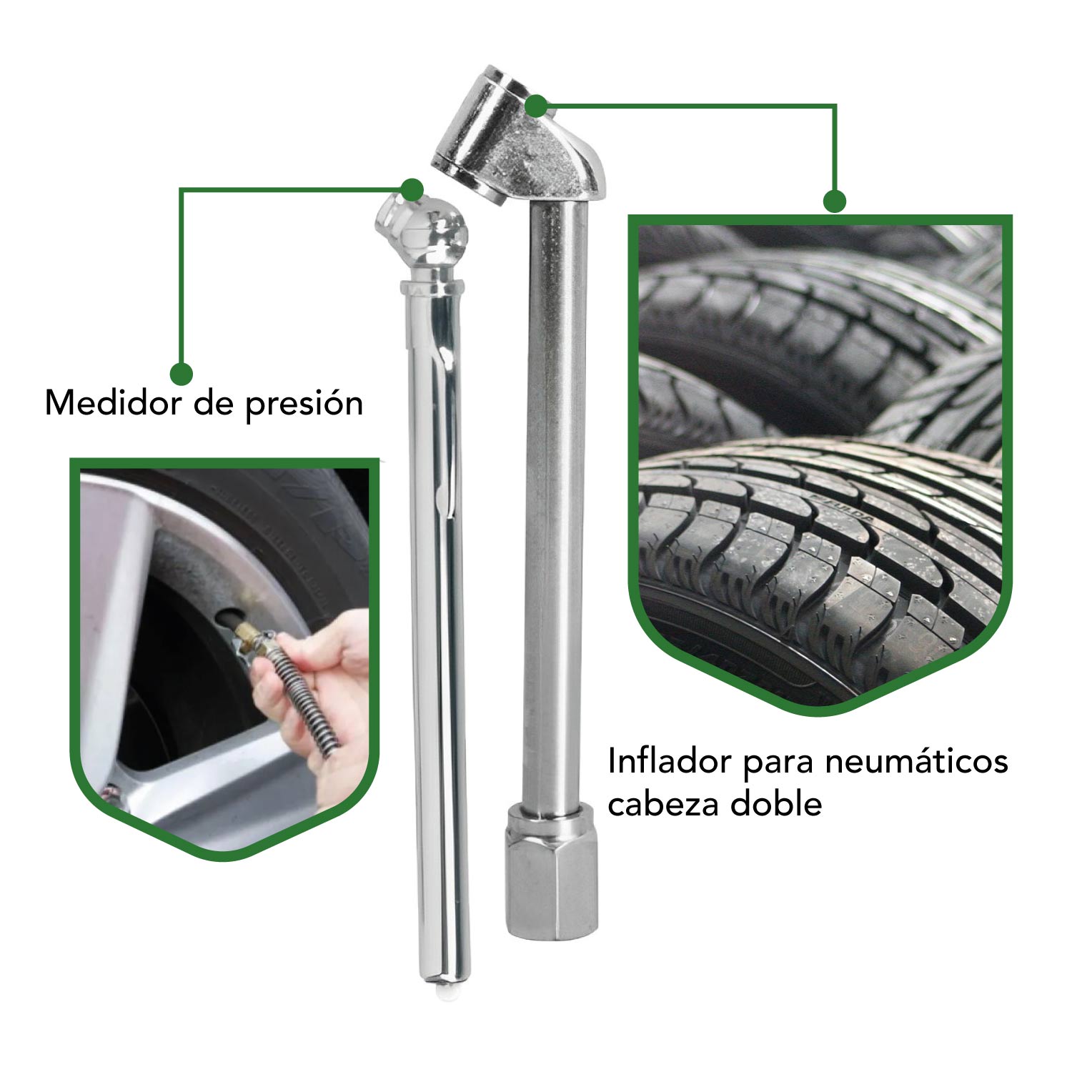 Kit Accesorios Aire Para Compresor De 17 Piezas Neumaticos