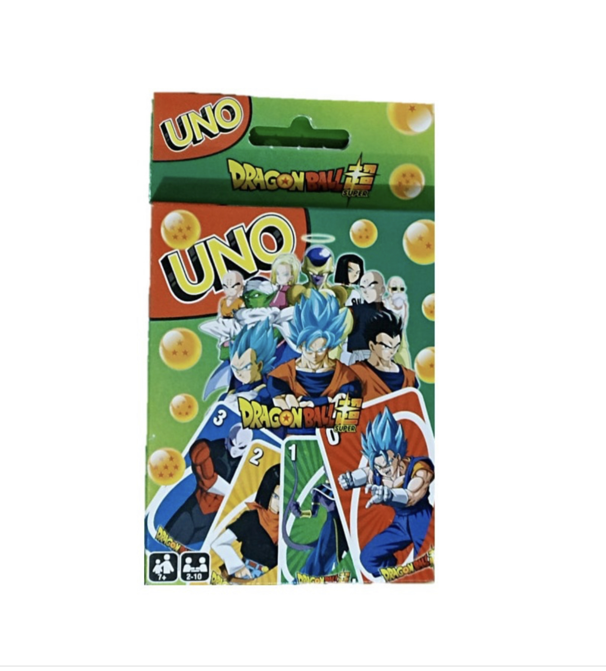 Juego Cartas Uno Dragon Ball Super