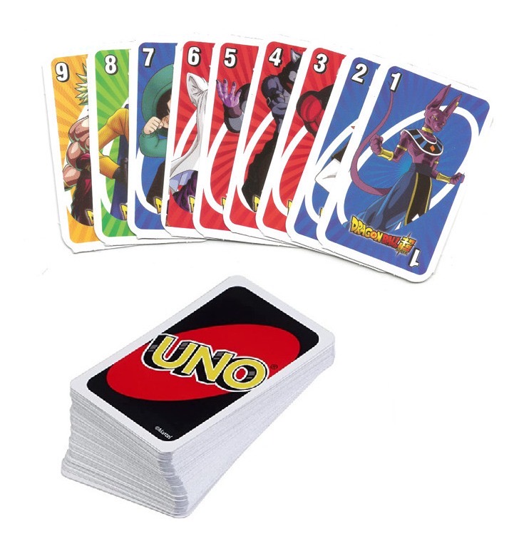 Juego Cartas Uno Dragon Ball Super
