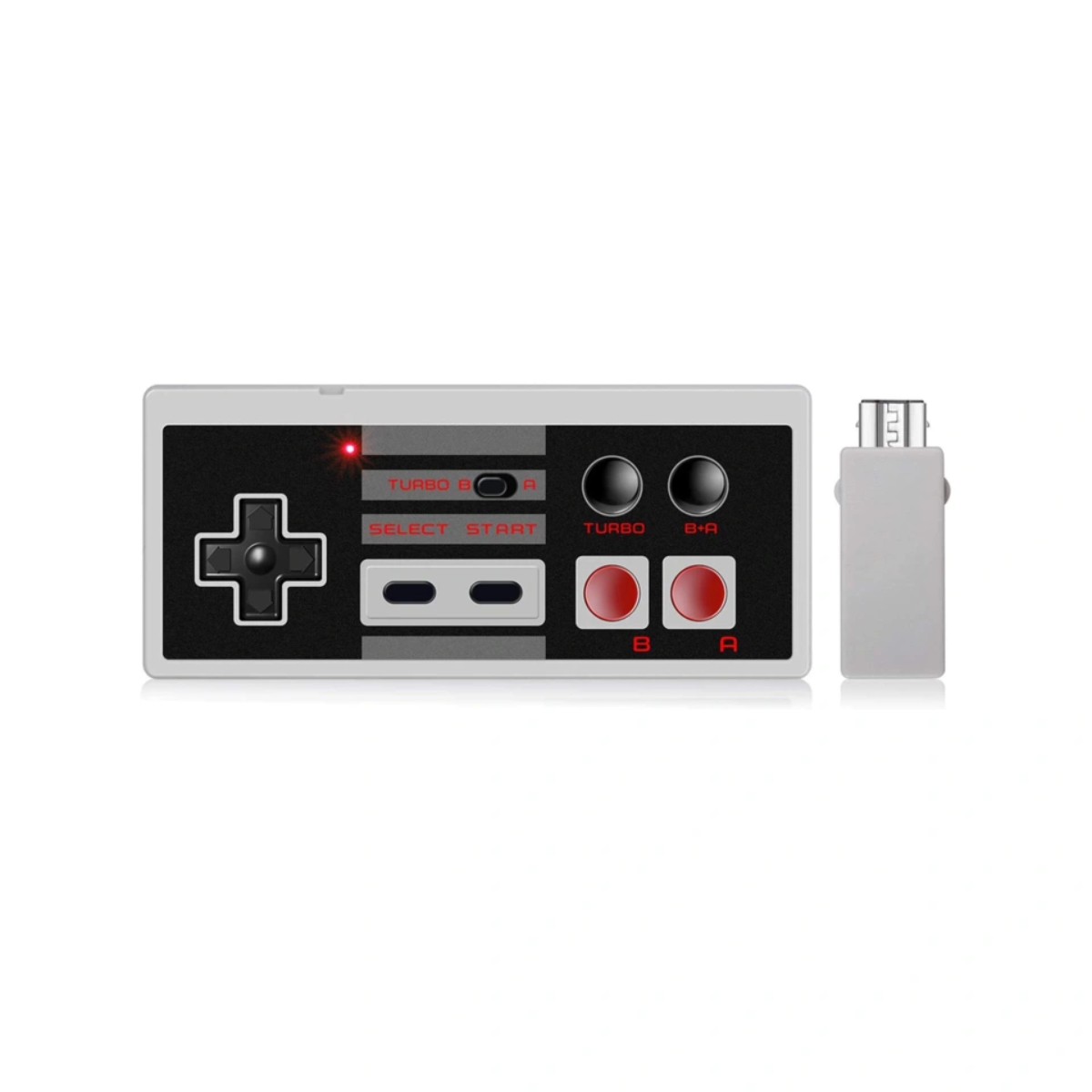 Mini NES Control Bluetooth Compatible Con Mini NES (Blanco)