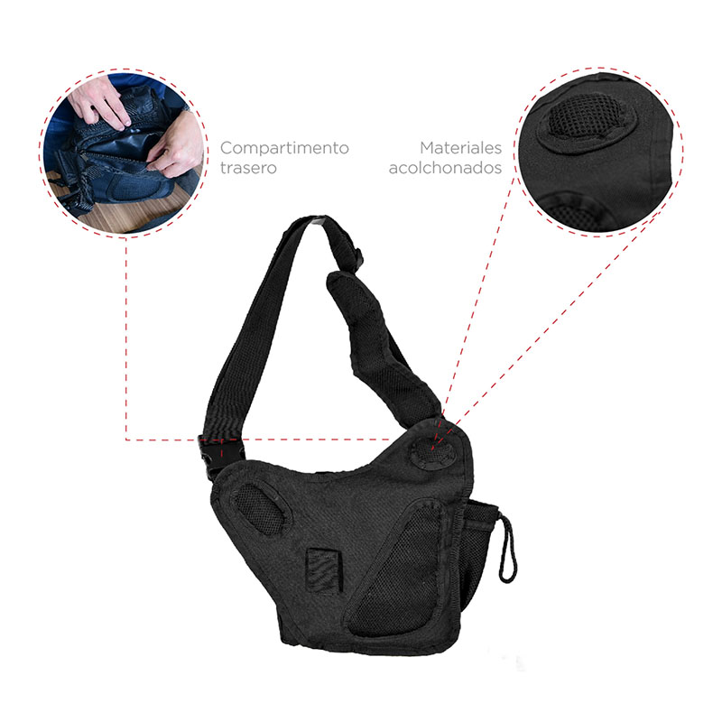 Bandolera Hombre Red Baboon Modelo Dloid  12 Compartimentos Pechera Tactica