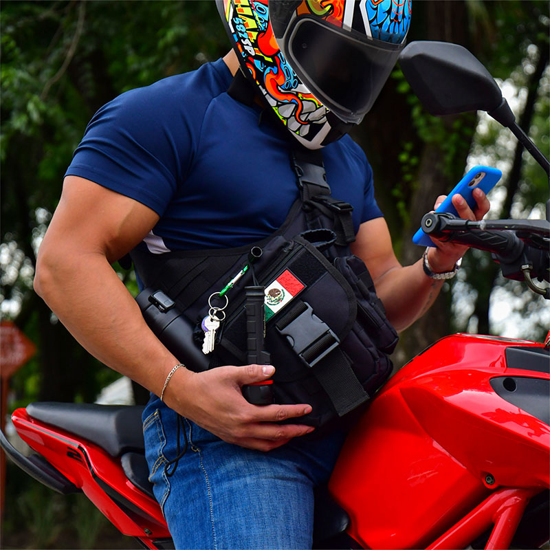 Bandolera Hombre Red Baboon Modelo Dloid  12 Compartimentos Pechera Tactica