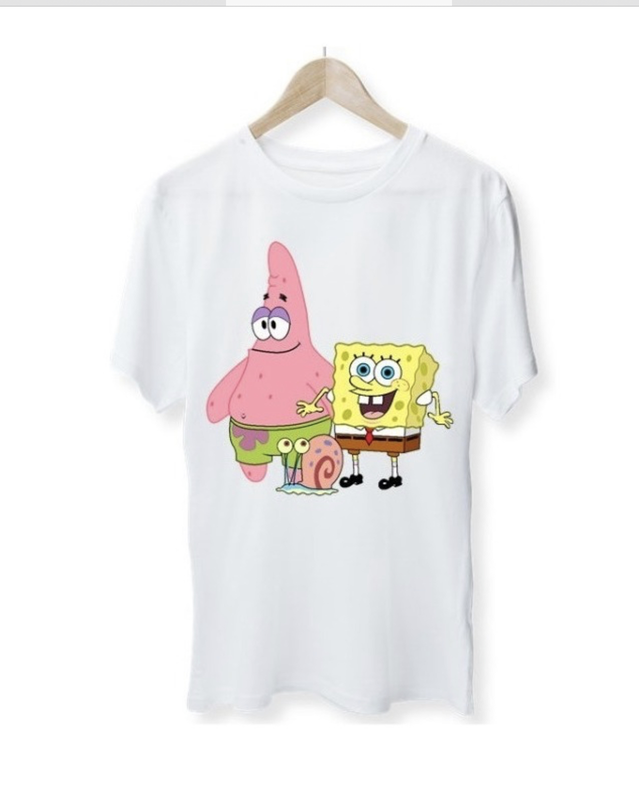Playera Personaje Bob Esponja Y Patricio Naz FUNBU