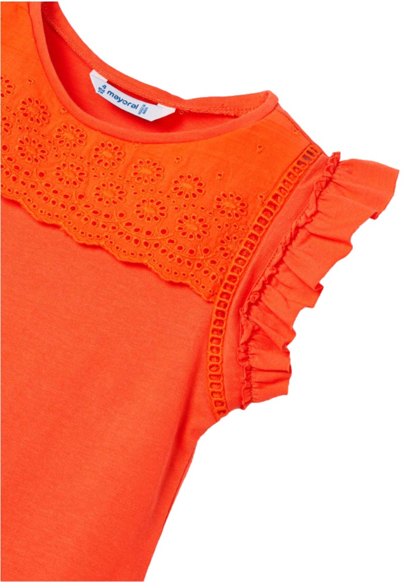 Conjunto playera De Algodón Y Short De Mezclilla marca Mayoral