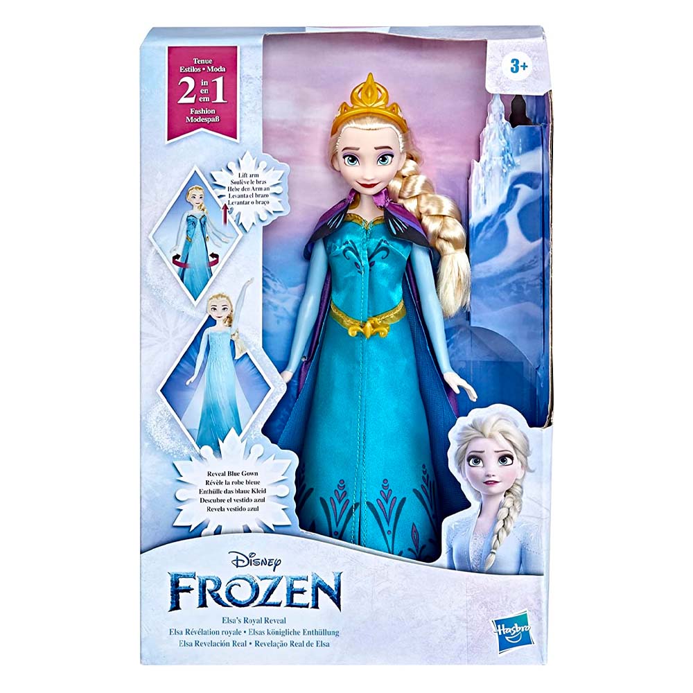 Muñeca Frozen Elsa Revelación Real Hasbro F3254  