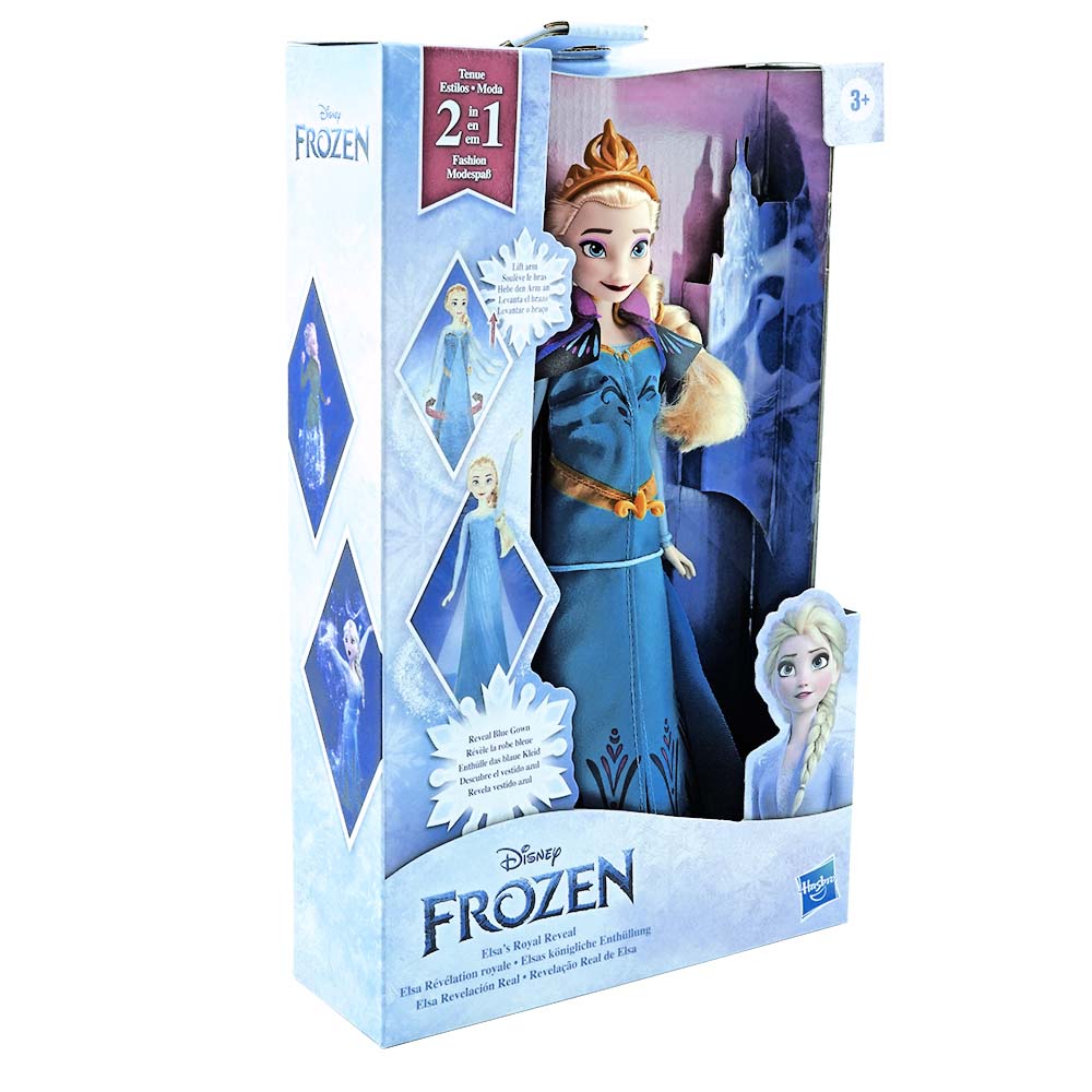 Muñeca Frozen Elsa Revelación Real Hasbro F3254  