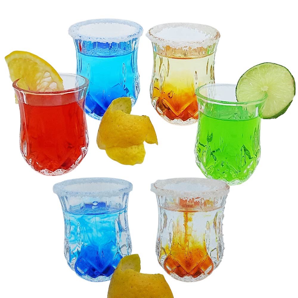 Set De Vasos De Cristal Elegantes Para Tus Bebidas Favoritas