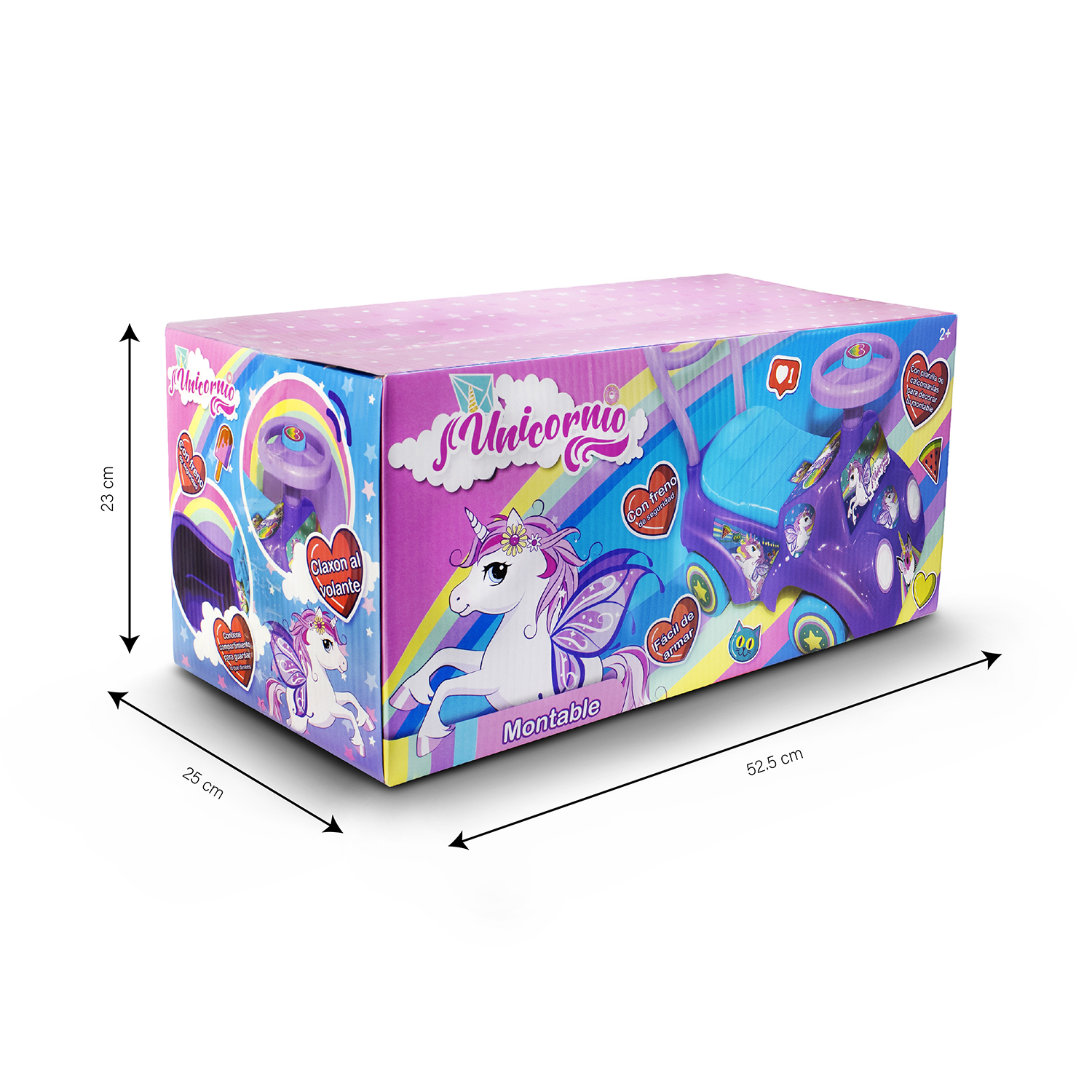 Carro Montable Unicornio