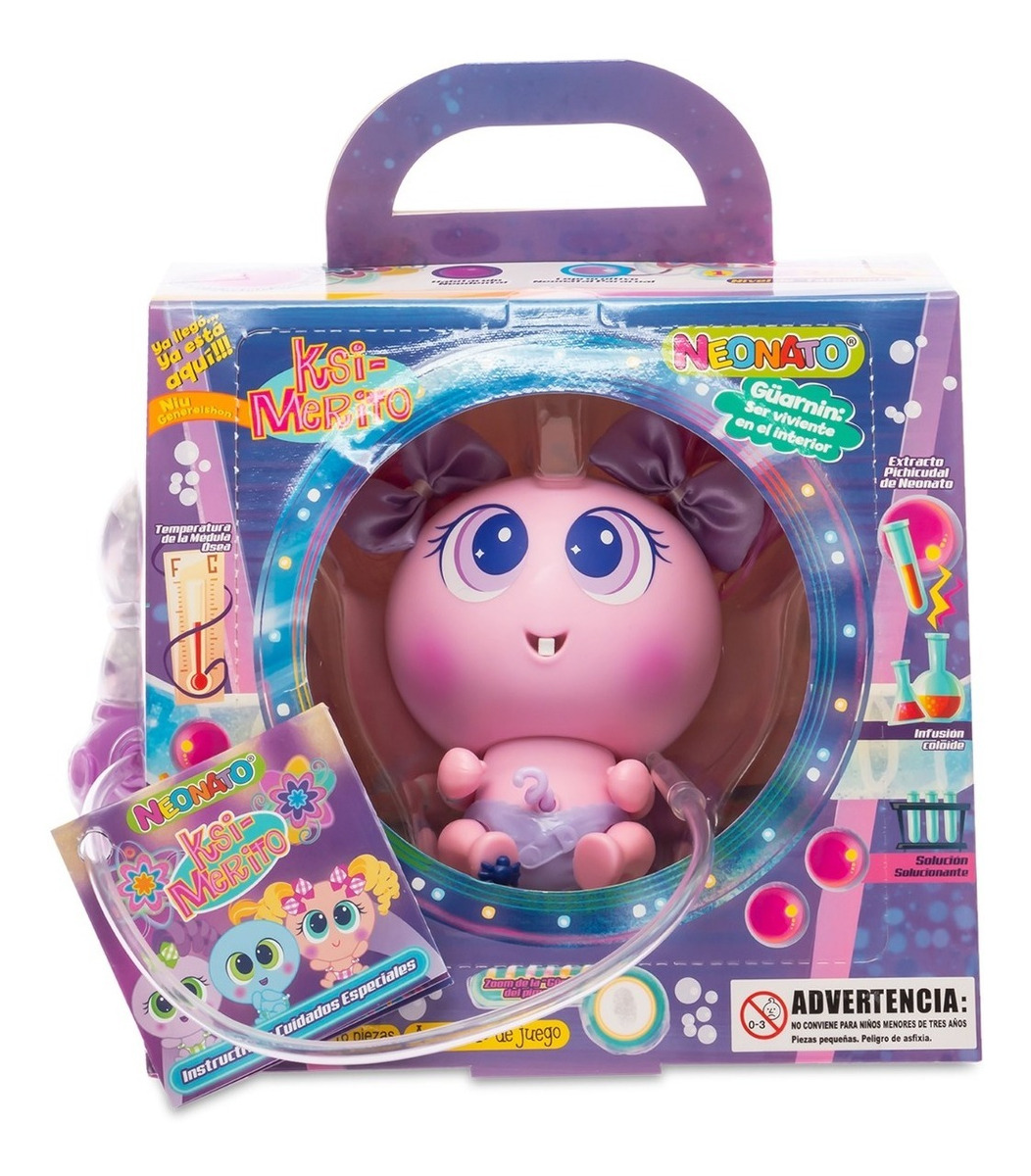 Juguete Muneco Bebe Ksimerito Machincuepa Rosa Distroller