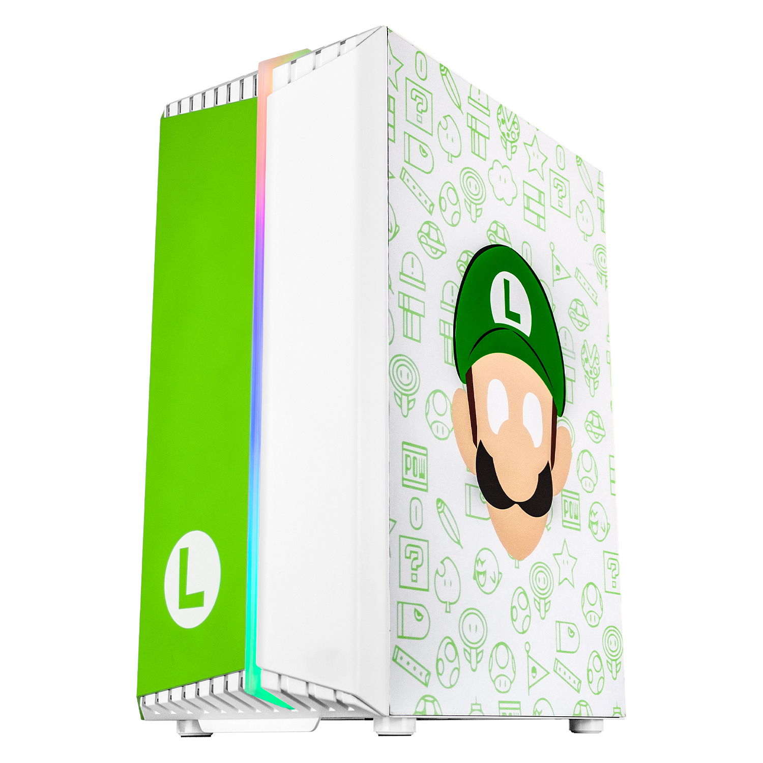 Xtreme PC Gaming Geforce RTX 3050 AMD Ryzen 5 5600X 16GB SSD 1TB WIFI Luigi