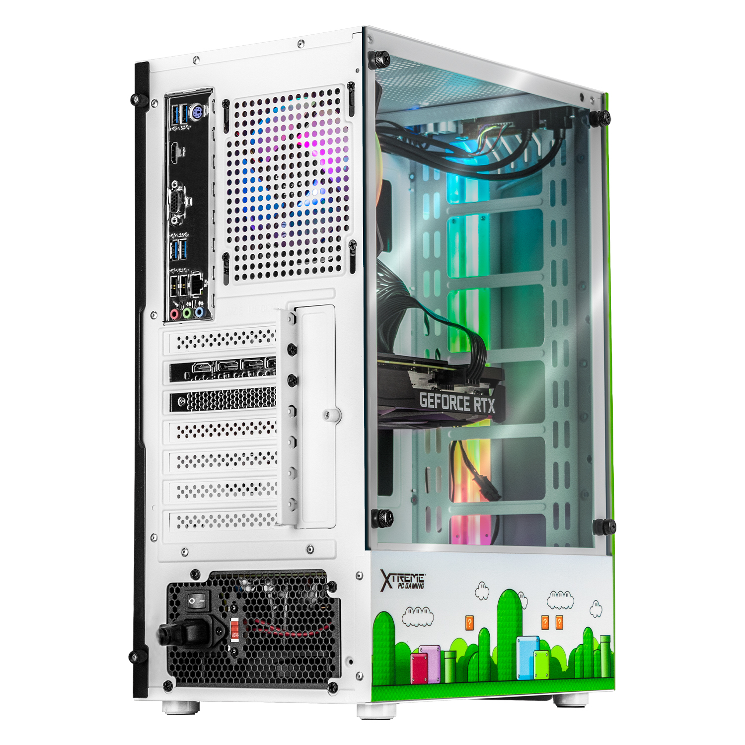 Xtreme PC Gaming Geforce RTX 3050 AMD Ryzen 5 5600X 16GB SSD 1TB WIFI Luigi