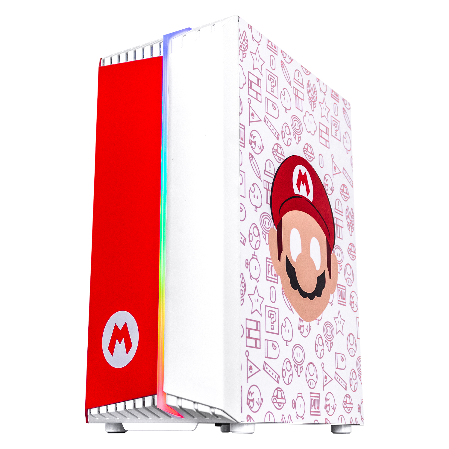 Xtreme PC Gaming Geforce RTX 3050 AMD Ryzen 5 5600X 16GB SSD 1TB WIFI Mario 