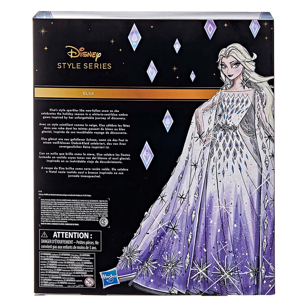 Muñeca Hasbro f1114 Disney Frozen Style Series Elsa