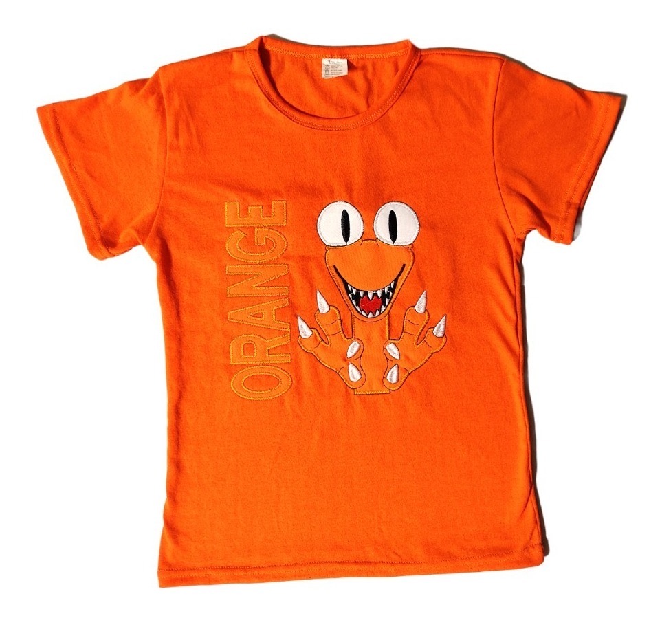 Playera Y Short De Orange RoBlox Rainbow Friends Colores, Talla CH