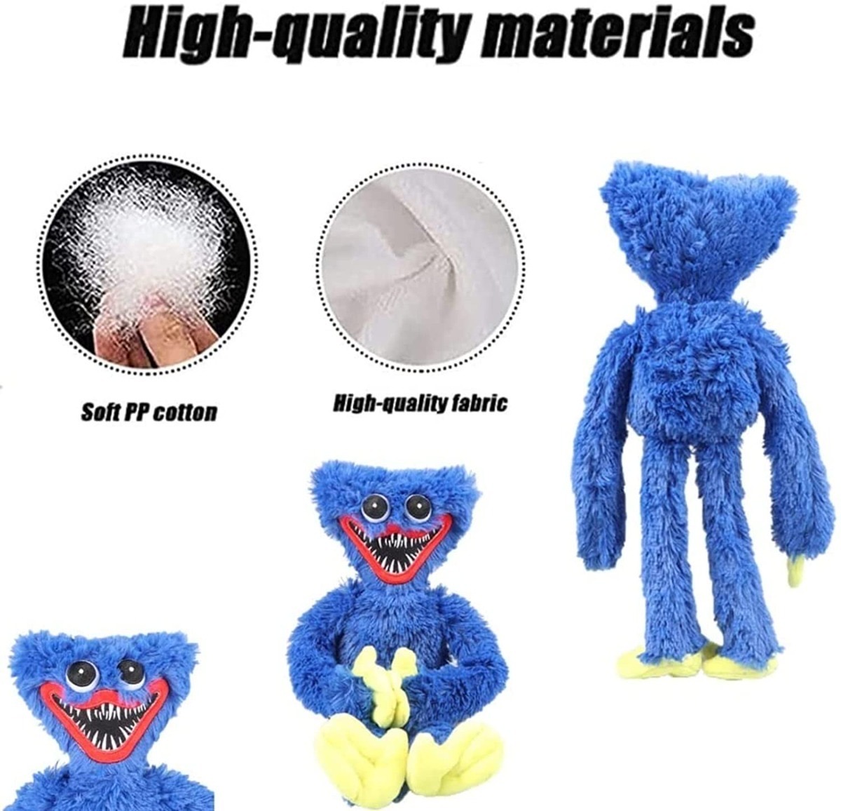 Peluche Huggy Wuggy Poppy Playtime 40 Cm Calidad Premium FUNBU