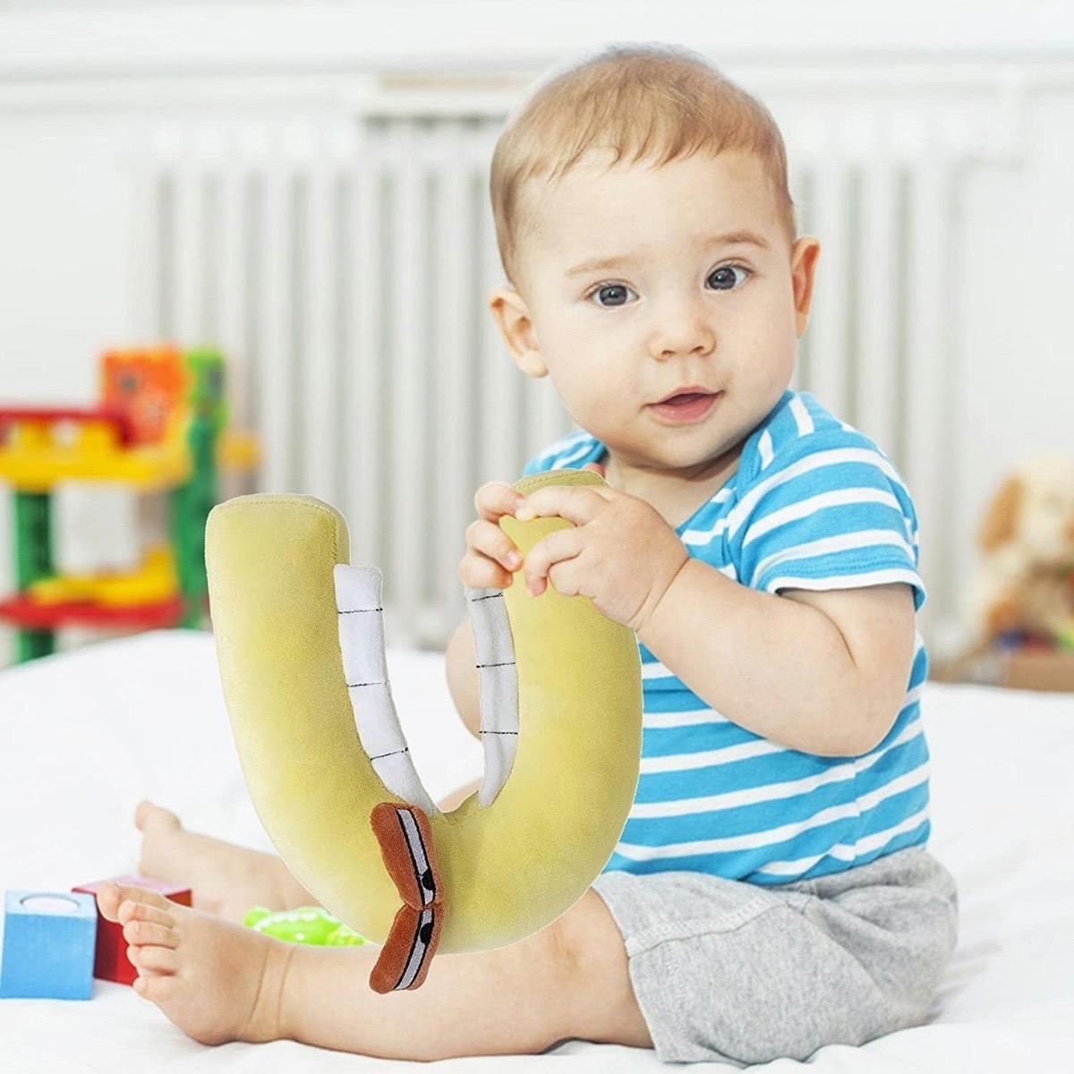 Alfabeto Lore Abc Juguete De Peluche Muñeca Para Niños FUNBU (letra C)