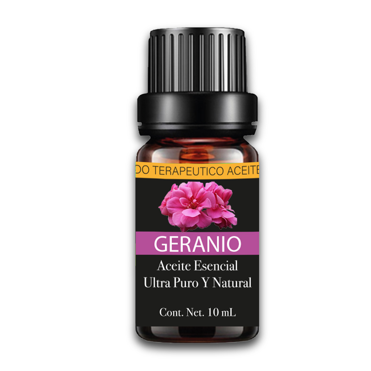 Aceite Esencial Geranio 100% Natural Y Puro Aromaterapia