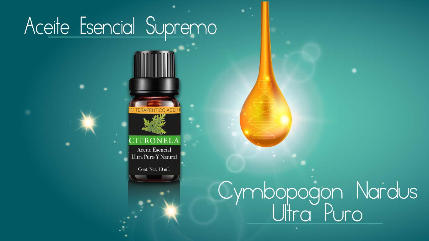 Aceite Esencial Citronela 100% Natural Y Puro Aromaterapia
