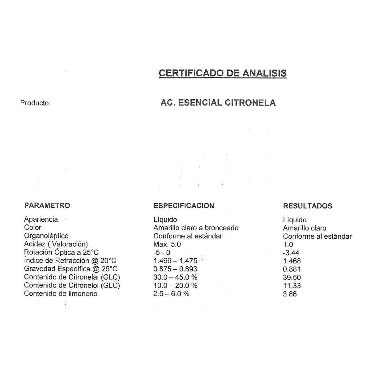 Aceite Esencial Citronela 100% Natural Y Puro Aromaterapia