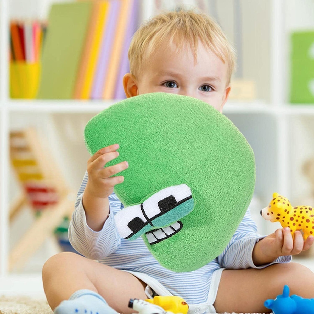 Alfabeto Lore Abc Juguete De Peluche Muñeca Para Niños FUNBU (letra D)