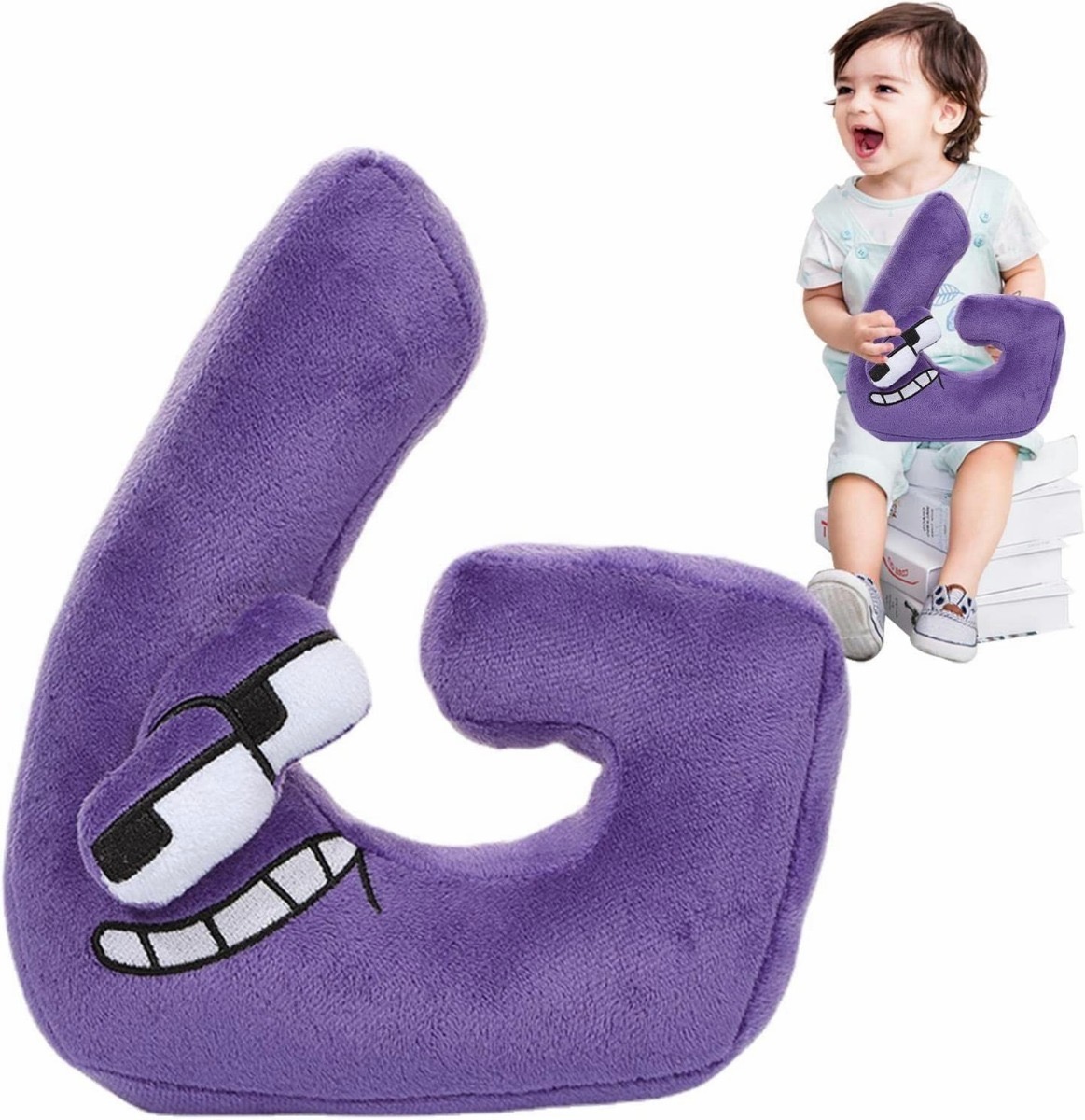 Alfabeto Lore Abc Juguete De Peluche Muñeca Para Niños FUNBU (letra G)