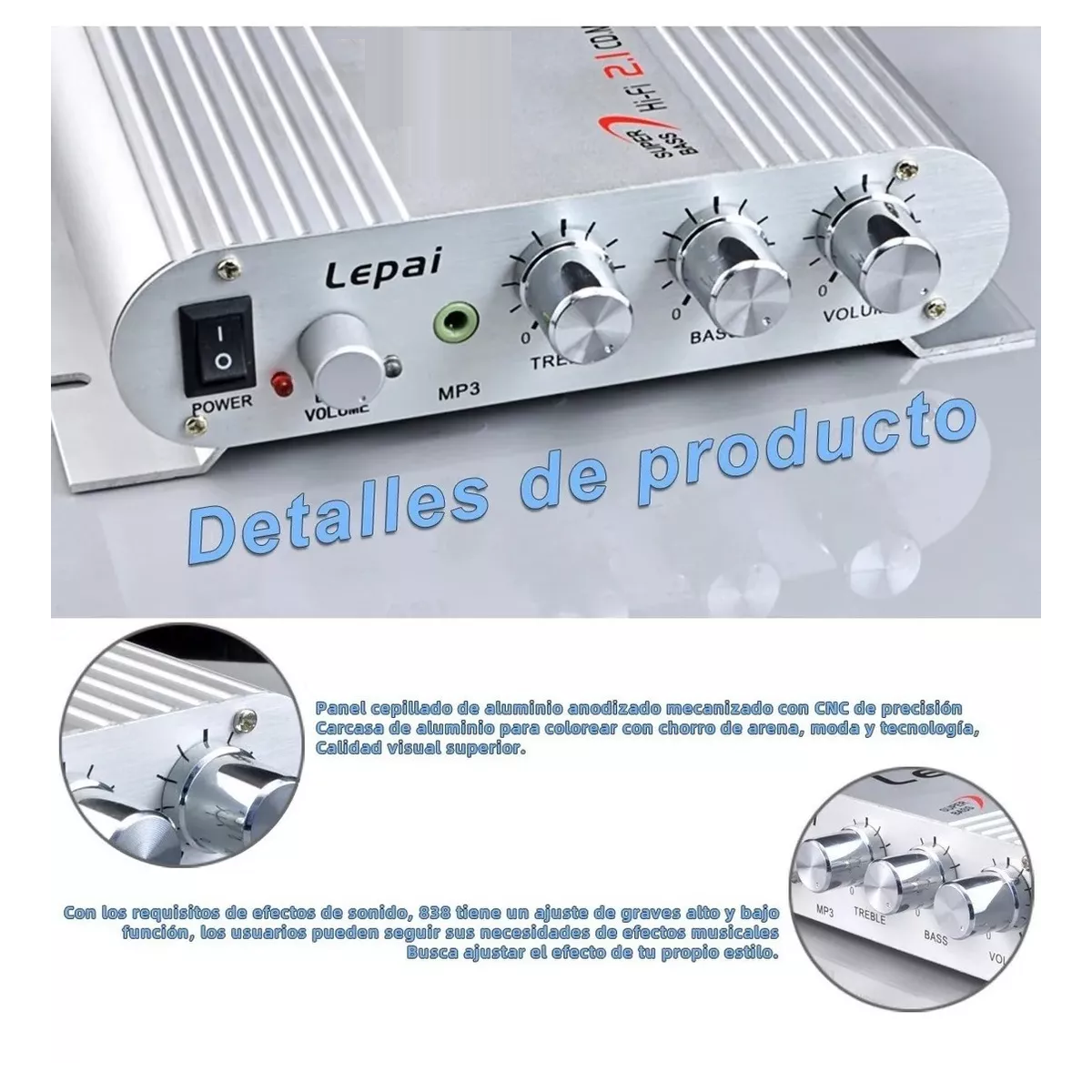 Reproductor de CD de pared con altavoces, reproductores de CD ROADOM para  el hogar, reproductor de CD Bluetooth con sonido estéreo de alta fidelidad
