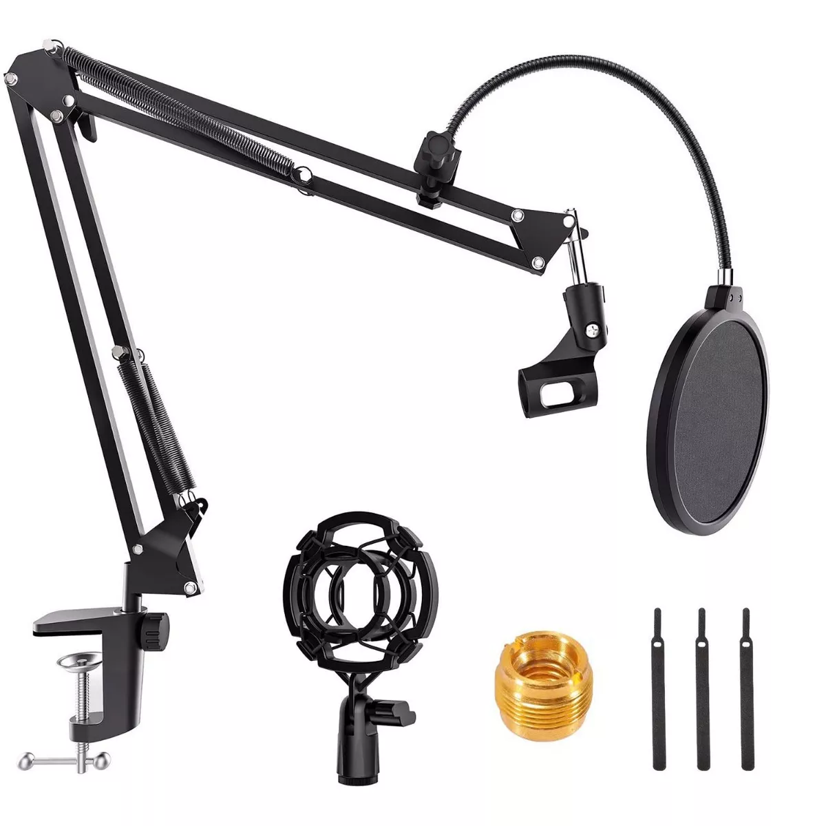 Soporte Brazo Microfono Condensador Para Estudio Grabación