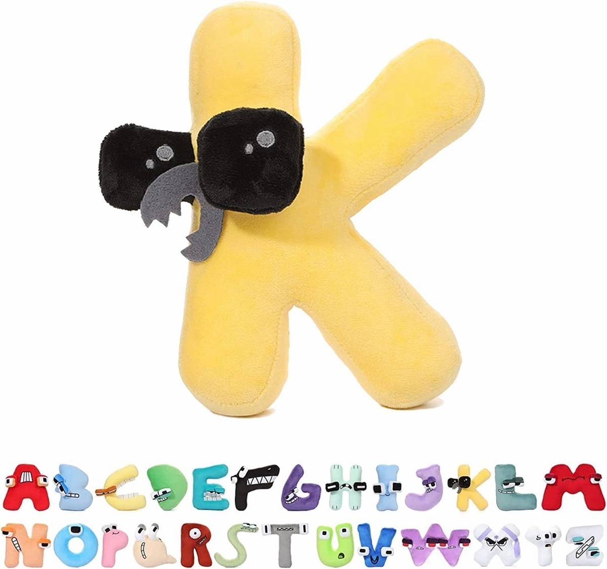 Alfabeto Lore Abc Juguete De Peluche Muñeca Para Niños FUNBU (letra K)