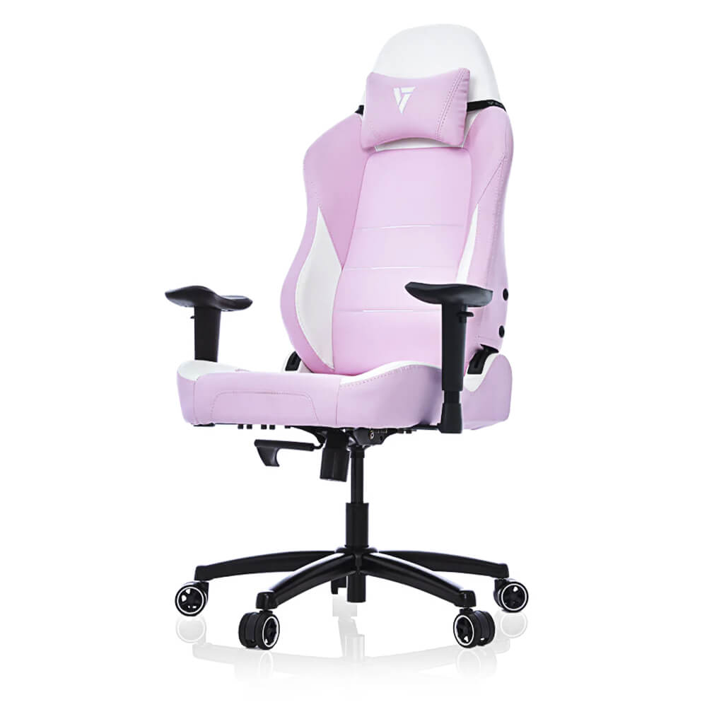 Vertagear Silla Gamer PL1000 hasta 150Kg Blanco/Rosa VG-PL1000-PK