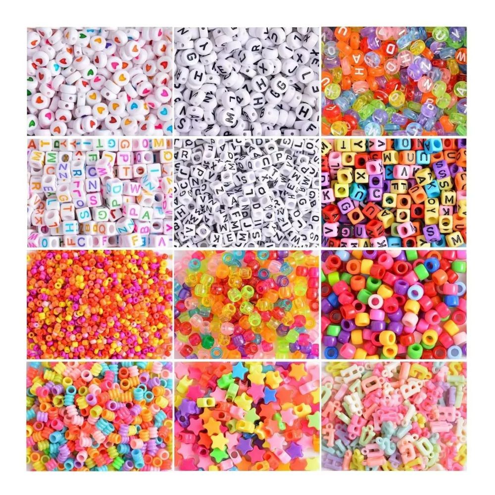 Set Kit Para Hacer Pulseras 5006 Piezas Peirich