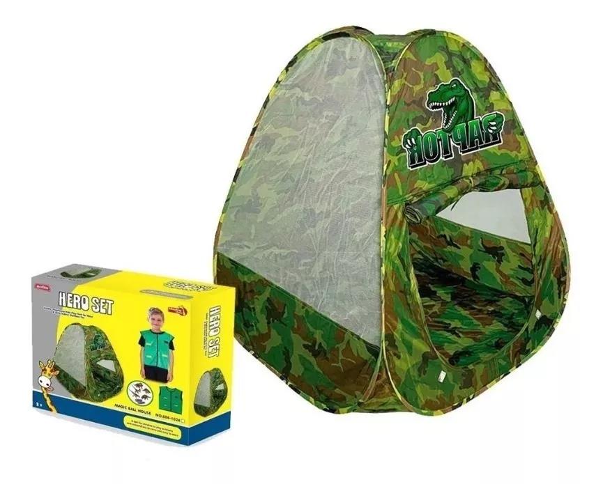 Carpa FUNBU Tienda De Campaña Juegos Niños Con Juguetes Y Chaleco