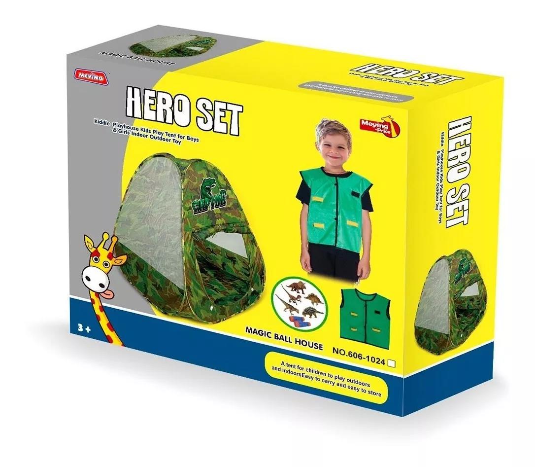 Carpa FUNBU Tienda De Campaña Juegos Niños Con Juguetes Y Chaleco