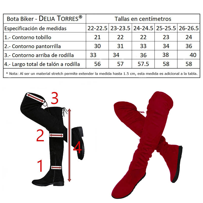 Botas arriba de la rodilla de piso hot sale