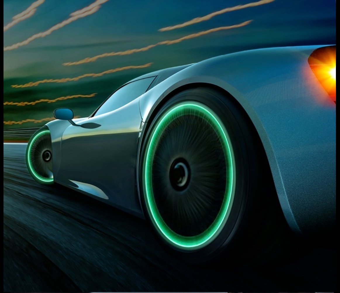 Tapas válvula neumático luminoso moto accesorio fluorescente brillante rueda bicicleta decoración