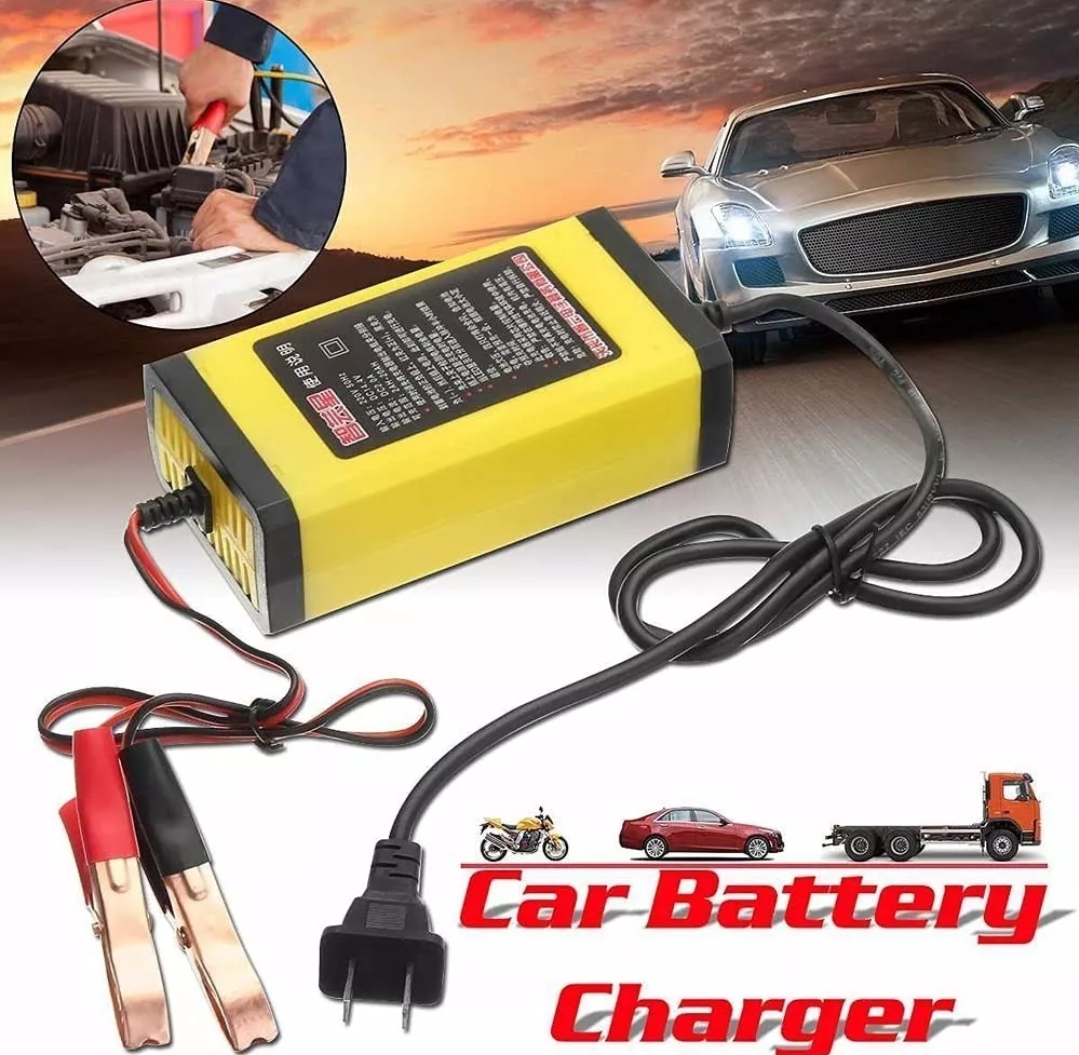 Cargador De Baterías Automotriz Automático Inteligente 20ah