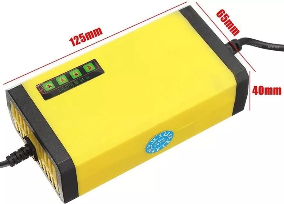 Cargador De Baterías Automotriz Automático Inteligente 20ah