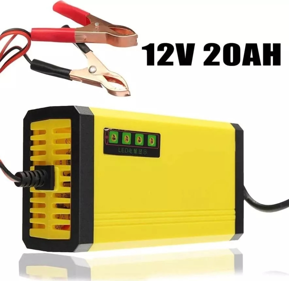 Cargador De Baterías Automotriz Automático Inteligente 20ah