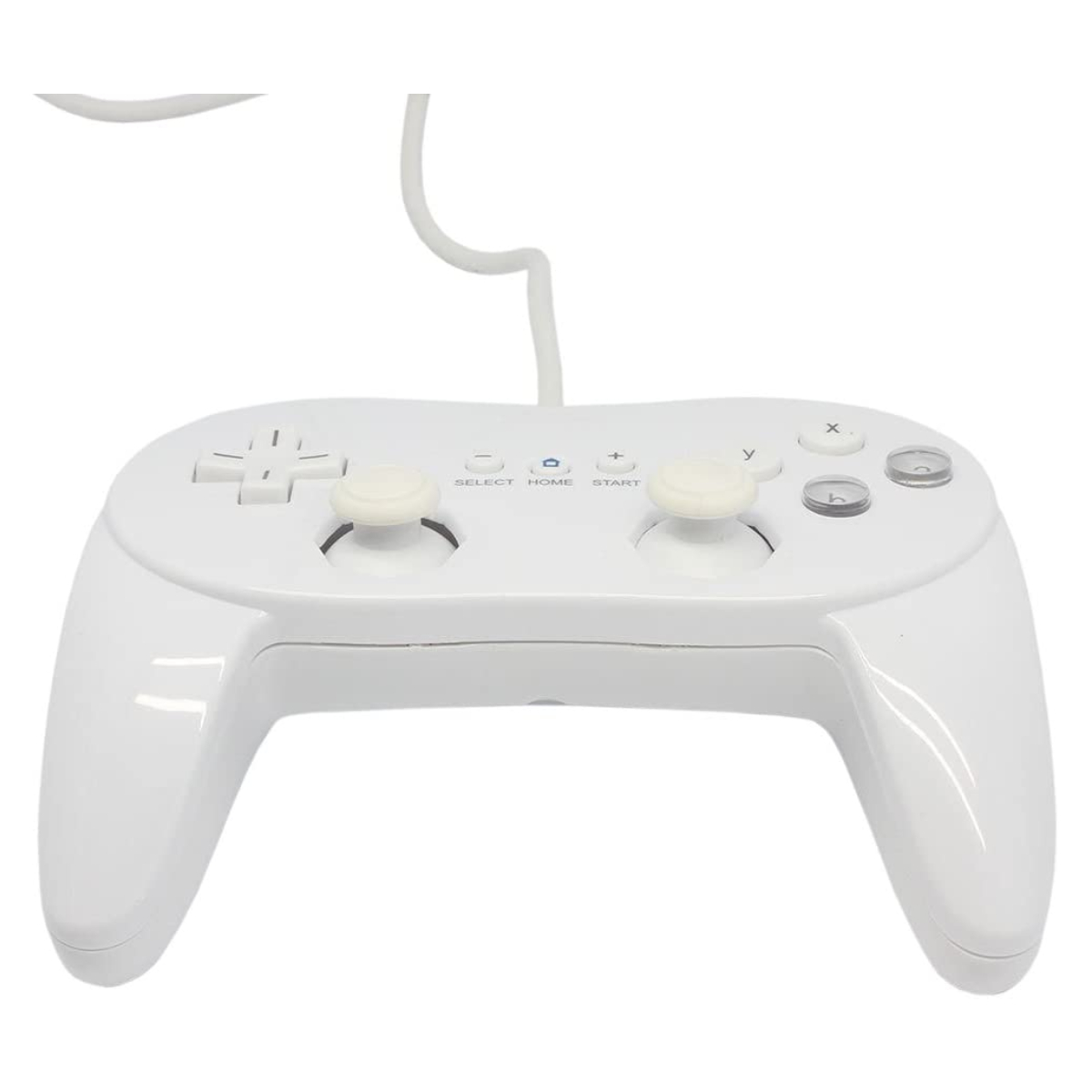 Wii Control Pro Compatible Con Wii Y Wii U (Blanco)