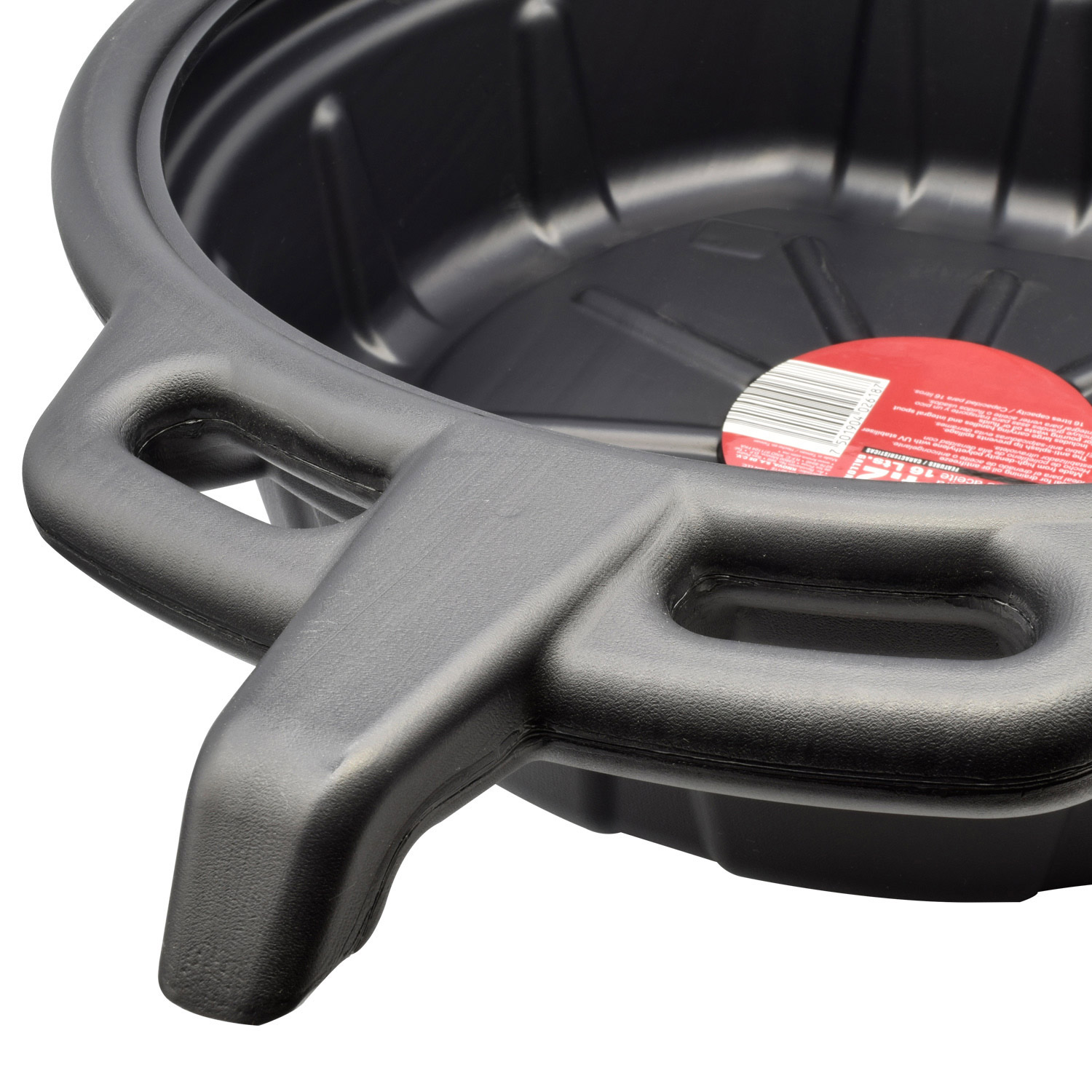 Knova Bandeja para drenaje de aceite o anticongelante 16 litros fabricado en polietileno c/orificio