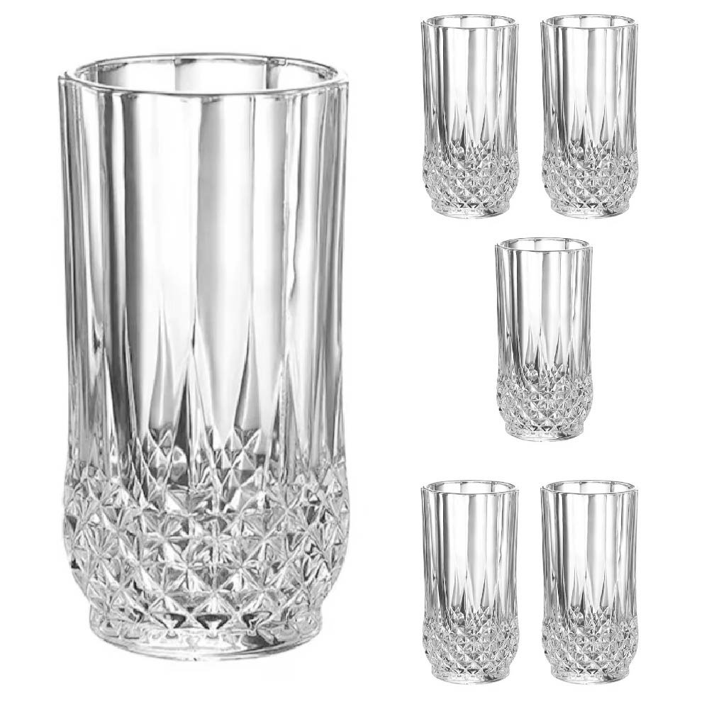 Set De Vasos De Cristal Elegantes Para Tus Bebidas Favoritas