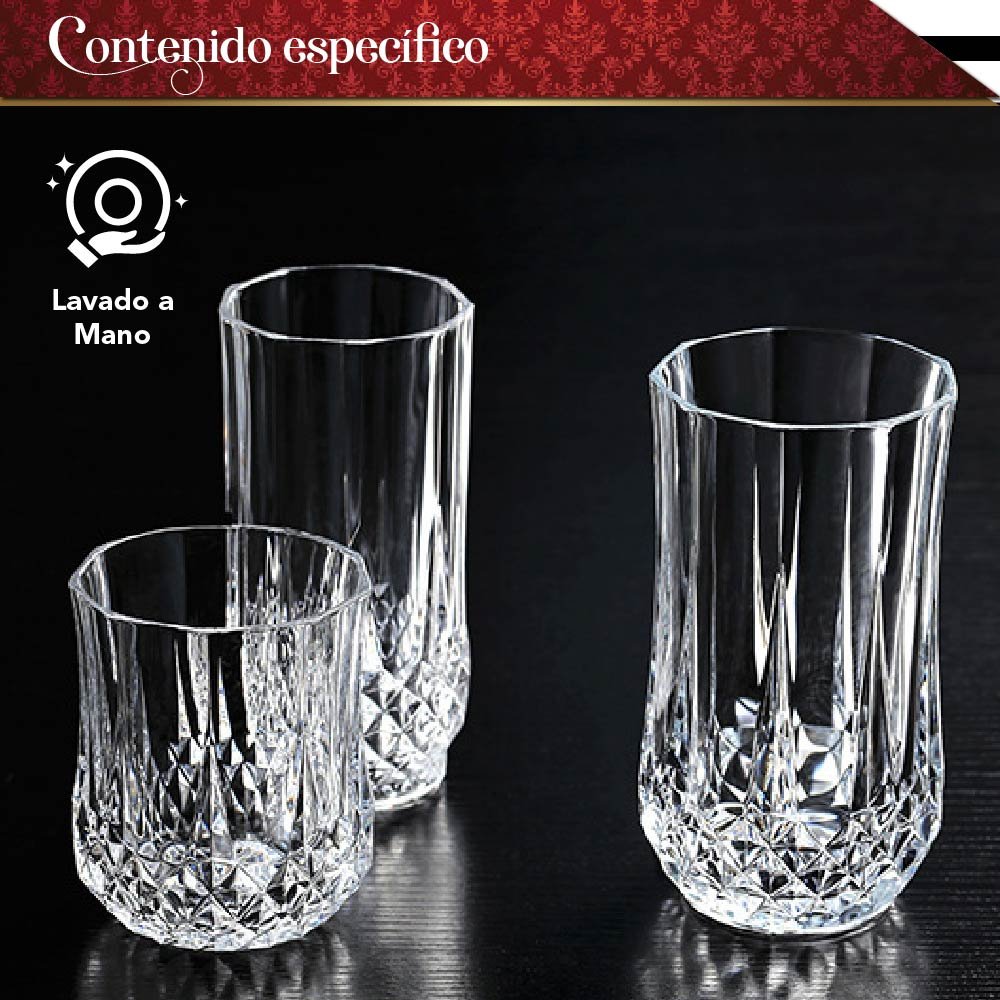 Set Vasos de Vidrio Ideal para disfrutar cualquier tipo de bebidas y va con  todo en la decoración de tu mesa 😉 Super Resistente…