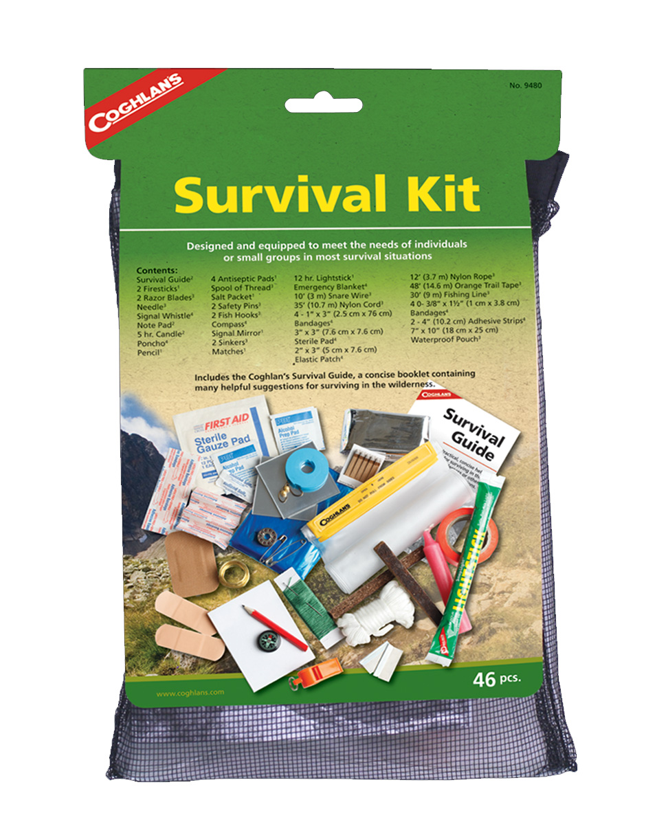 Sleeping Sky Azul NatGeo/ Mochila Hidrat Everest 75 Lts Natgeo/ Kit de Supervivencia Coghlans