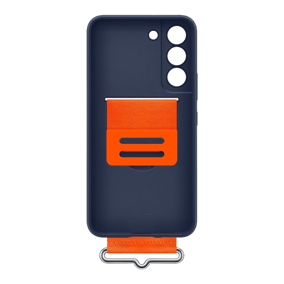 Funda Samsung Original Silicone Strap para S22+ Plus Color Azul Marino