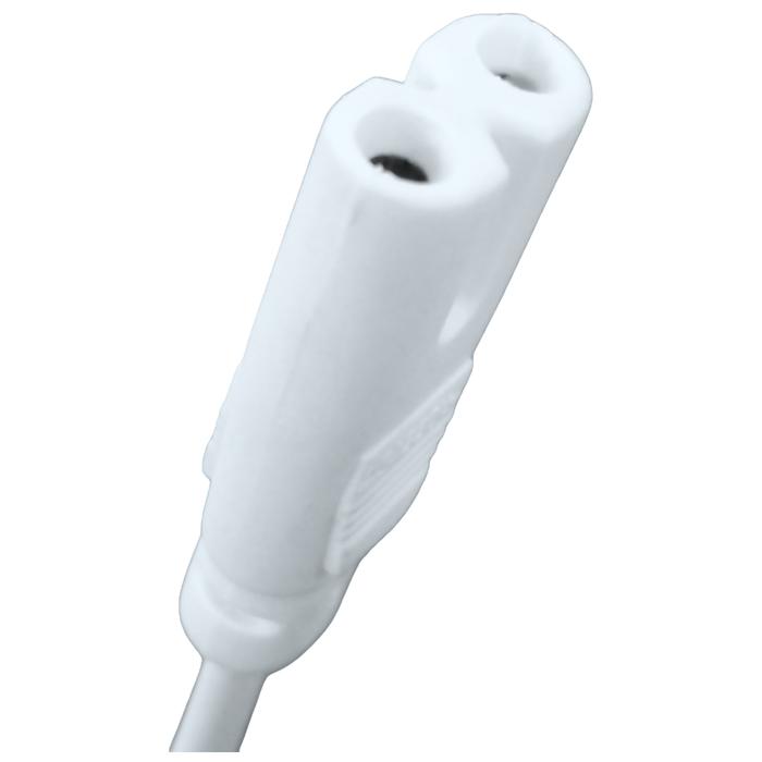 Conexión Lámparas MXCBN-001-1 1pz 1m 13x6,5mm blanco conexión lámpara LED BiConnect